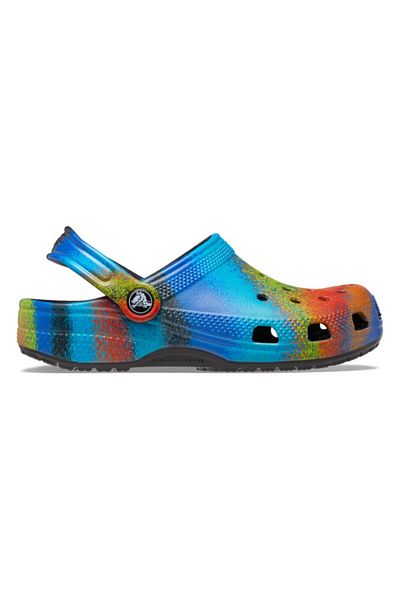 Crocs Saboti Crocs Classic Spray Dye Clog Kids 30-31 EU - C13 US Multicolor - Black/Multi