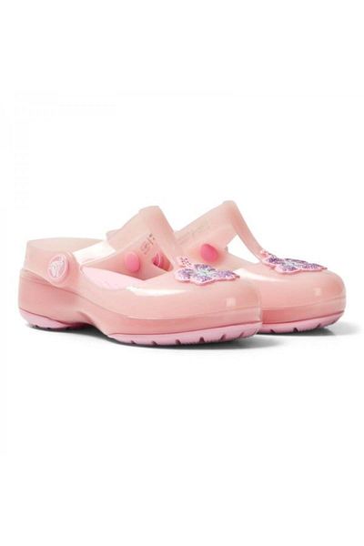 Crocs Saboti Crocs Isabella Clog PS 23-24 EU - C7 US Roz - Blush