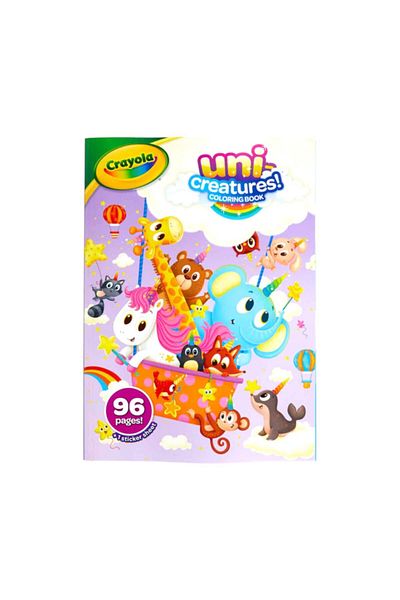 Crayola 96-Pages Uni-Creatures Coloring Book