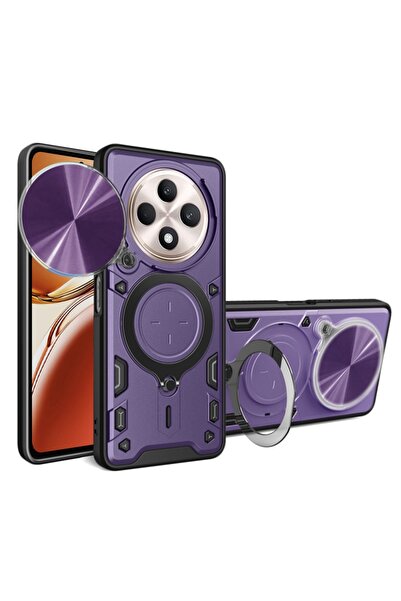 SKYDDAR INNOVATION Husă pentru Oppo Reno12 F / Reno12 FS, CamGuard Pro, inel ...