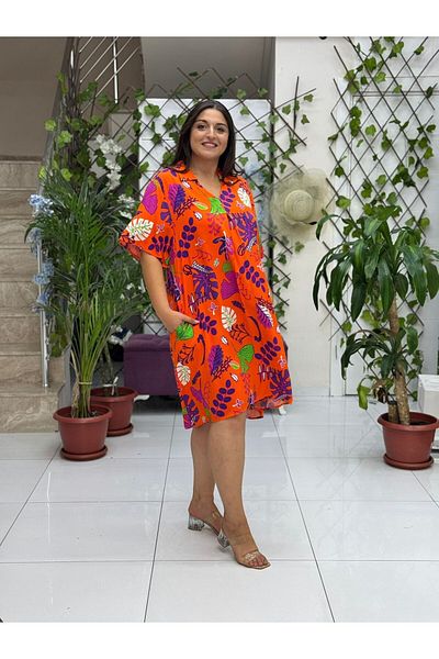 Punta Otantik Vn19135 Viscose Venice Dress