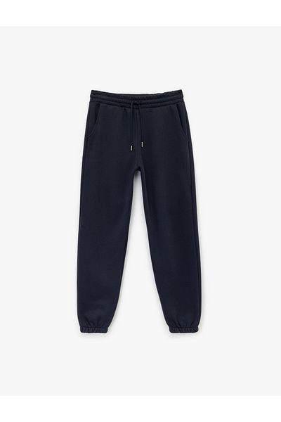 Koton Basic Jogger Sweatpants με λεπτομέρεια τσέπης και ελαστική μέση