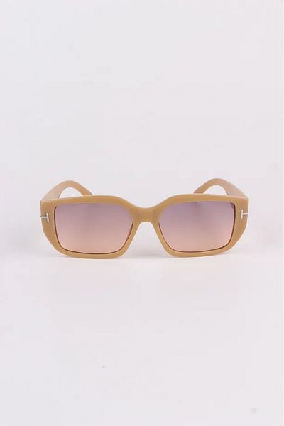 MACERATİ Caramello Vintage Nude Women's Sunglasses