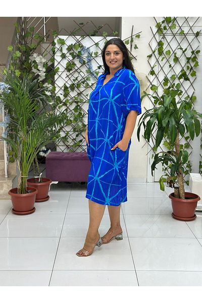 Punta Otantik Vn19129 Viscose Venice Dress