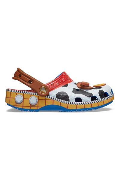 Crocs Saboți Crocs Classic Toy Story Woody pentru copii mici, mărimea 24-25 EU - C8 US Albastru - Albastru Jean