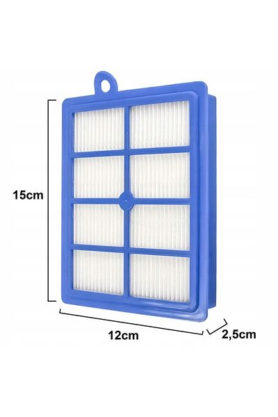 NewEvo Set de 12 saci textili nețesuți tip S-Bag, filtru Hepa, compatibili cu Philips, Electrolux și AEG