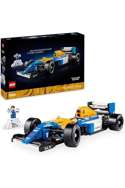 LEGO LEGO Icons Williams Racing FW14B & Nigel Mansell - F1 Car Model Set for Adults