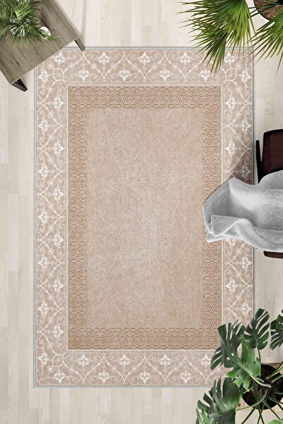 Monnhein Covor lavabil cu bază anti-alunecare – Covor modern cu imprimare dig...