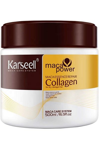 Karseell Hair Mask Karseell Collagen Deep Conditioner Coconut Oil Keratin Mask, 500 Ml