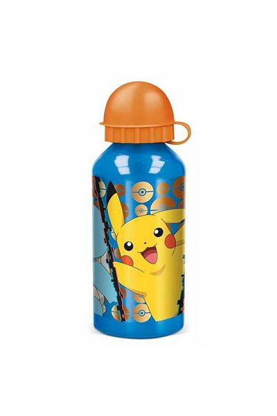 Pokemon Kids water bottle, aluminum, 400 ml, multicolor, Pokemon