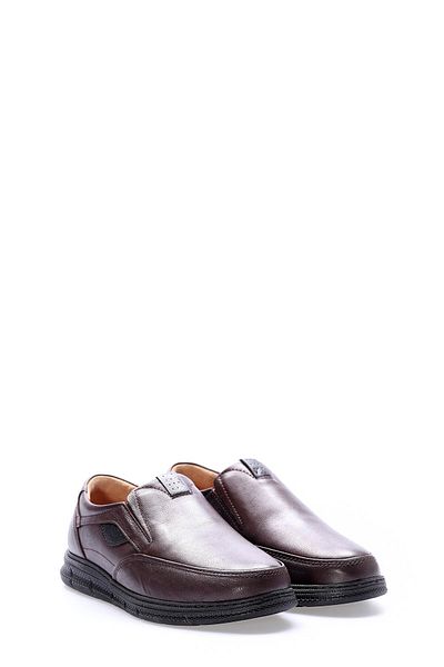Ayakkabıhane Genuine Leather Inside and Out Brown Men's Casual Daily Shoes Ah0895113162613