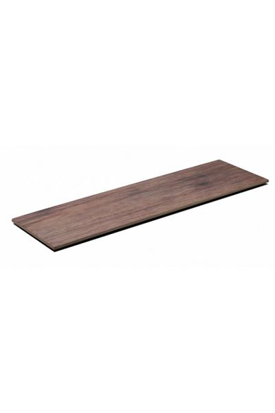 ILSA ILSA rectangular serving tray made of melamine with wood imitation GN 2x4 52.5x16x10cm