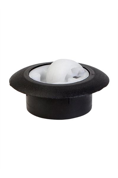 DSYapıAksesuar Recessed Planet Coffee Table Wheel Hidden Round Table Wheel (Black)(4 Pcs)(Inner Diameter:35Mm Outer Diameter:53Mm)