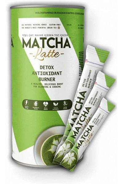 Organische Coconut Flavored Japanese Matcha Latte Coffee, 20 X 7 gm