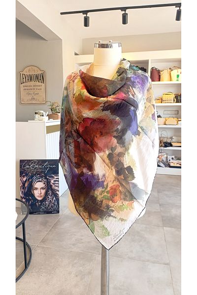 La Boutique Eşarp La Bouti̇que 100% Bamboo Summer Series Scarf