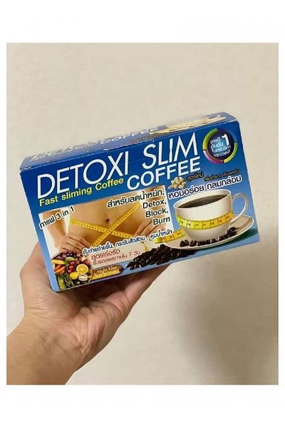 Herbal Detoxi Slim Instant Coffee 3 In 1