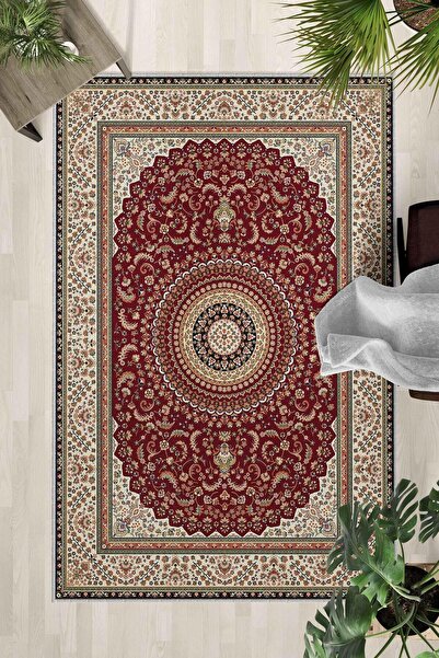 Monnhein Covor lavabil cu bază anti-alunecare – Covor modern cu imprimare dig...