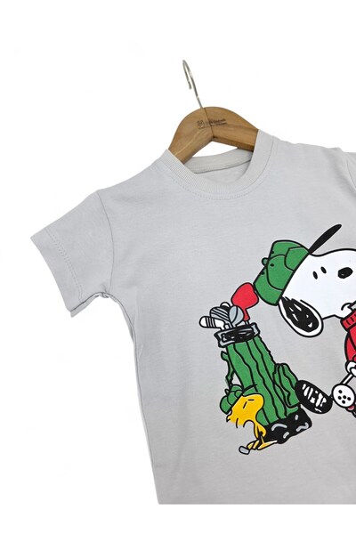 voyyo kids baby Boy's Summer Snoopy Printed 2-6 Years Shorts Bottom Top Set