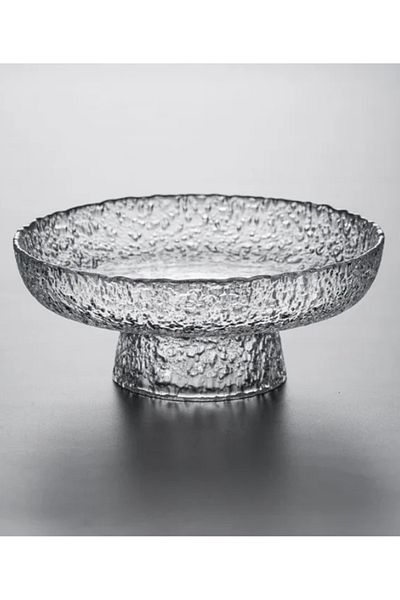 LUXXO Bol D. 26 cm, rotund, sticla, Glacier