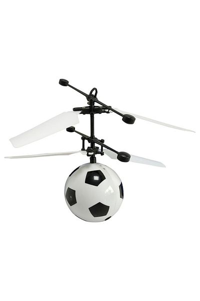 dalimag Flying Soccer Helicopter Ball, Regiojatek, White/Black