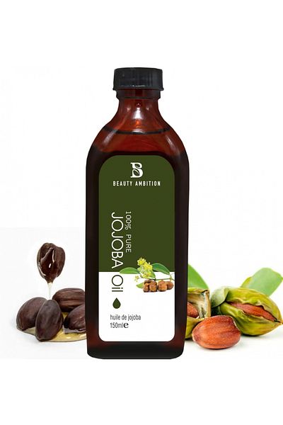 BEAUTY AMBITION Essential Oils for Hair and Skin Care - 150 Ml Jojoba Oil