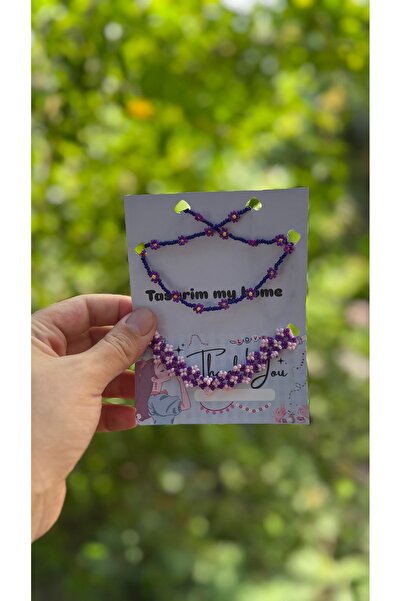 tasarım my home Necklace Bracelet 2 Piece Jewelry