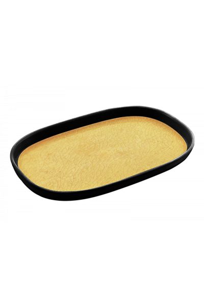 Raki Melamine gastronorm tray RAKI CAPSULE 1/4 26.5x16.2x2cm yellow