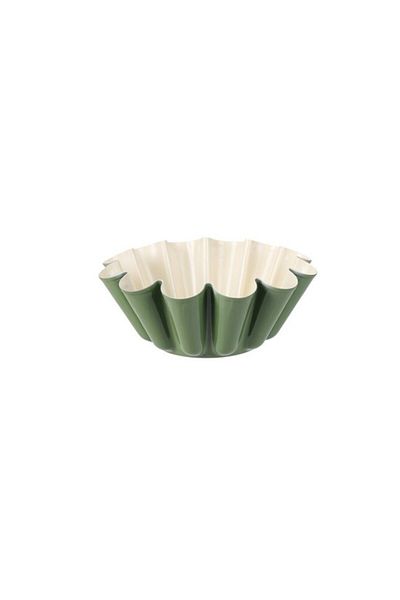 Excellent Houseware Φόρμα κέικ Evron, πράσινη, ανθρακούχος χάλυβας, κεραμικό εσωτερικό, 22 x 9 cm, 1200 ml