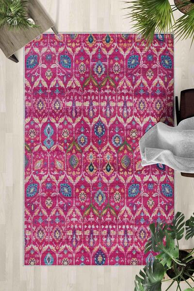 Monnhein سجادة قابلة للغسل بقاعدة مضادة للانزلاق – سجادة طباعة رقمية حديثة لل...