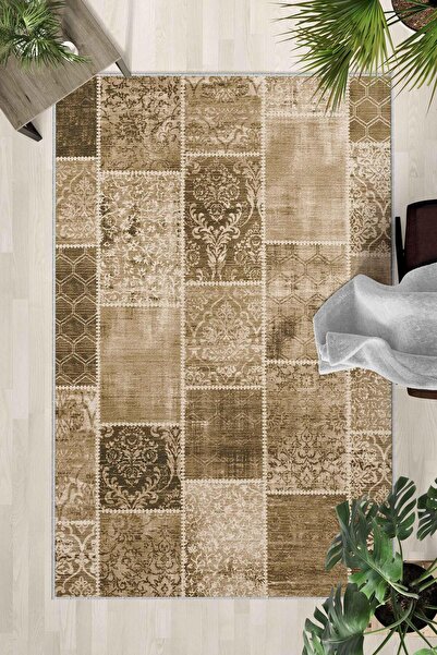 Monnhein Covor lavabil cu bază anti-alunecare – Covor modern cu imprimare dig...