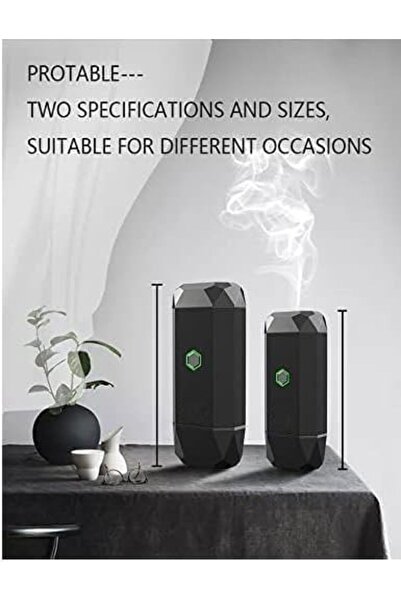 Yuwell YU WELL Car Bukhoor Usb Type-C Power Bakhoor Rechargeable (Black)