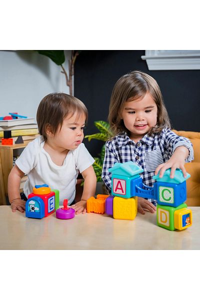 Baby Einstein - Magnetic Activity Blocks, "Bridge & Learn" 15 Pieces