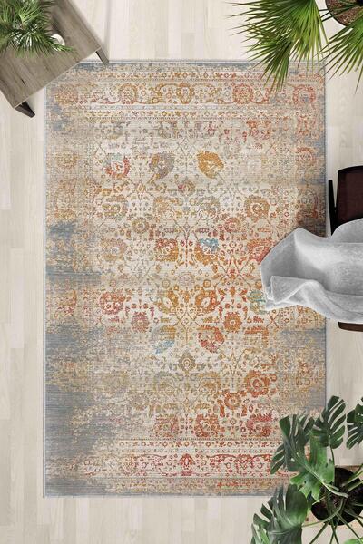 Monnhein Covor lavabil cu bază anti-alunecare – Covor modern cu imprimare dig...