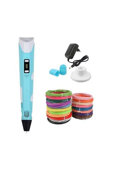 Chigoods 3D Pen, Chigoods, ABS, PLA, 230 C, 12V, 1.75 mm, Blue