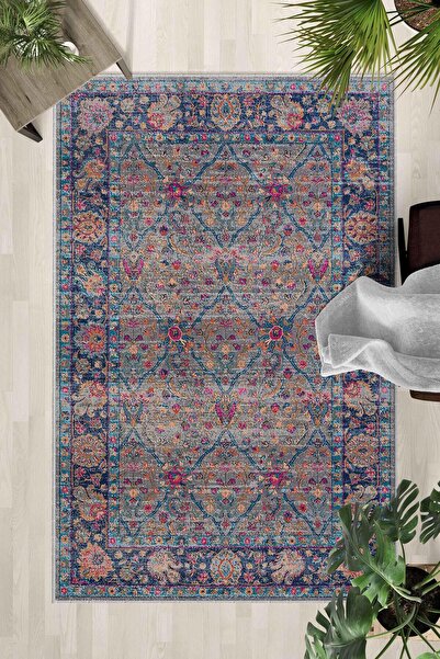 Monnhein سجادة قابلة للغسل بقاعدة مضادة للانزلاق – سجادة طباعة رقمية حديثة لل...