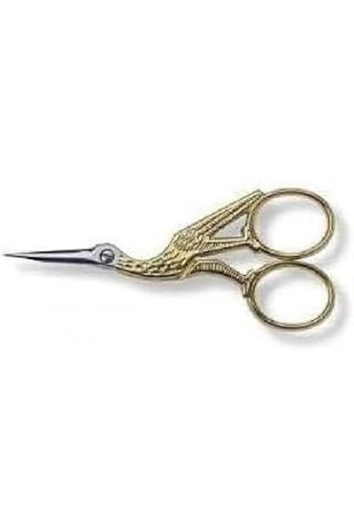 NETWORK ART 8.1040.09 Stork Embroidery Scissors