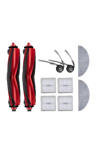 robotyedek Roborock Q8 Max Pro (2025 Model!) Compatible Brush Hepa Filter Mop Set-10 Pieces