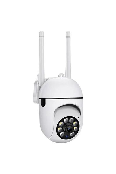 OEM Rotating Wi-Fi Surveillance Camera, 360 Degrees, 1080-25 fps, White