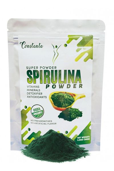 Constanta Super Power Spirulina Powder - 100 Grams