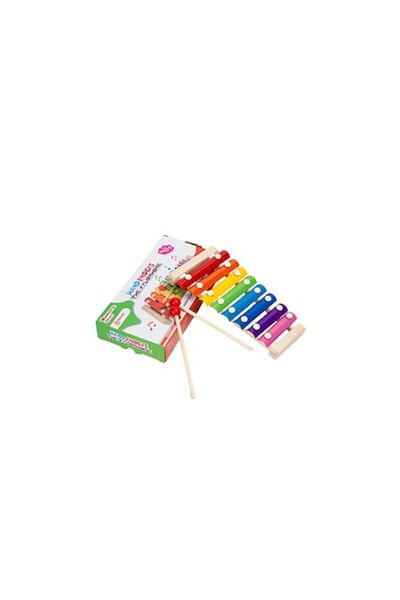 Avaleea Musical Xylophone for Children Montessori, Multicolor, Wood and ABS, 24 x 12 cm, 8 Musical Notes