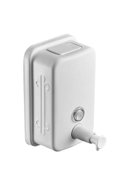 Trendy's Liquid soap dispenser, capacity 800 ml, matte white, TRENDY S