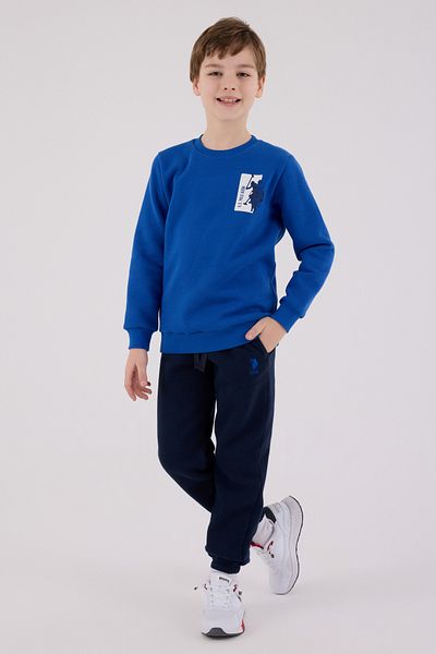 U.S. Polo Assn. Αδειτωμένο σετ φόρμας για αγόρια κάτω από 2 τεμάχια