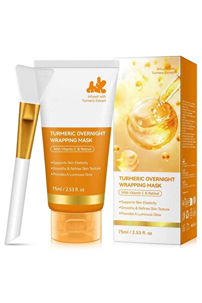 NOVA KISS Kojic Acid and Turmeric Night Mask, Brightness and Intensive Regeneration, 75 ml