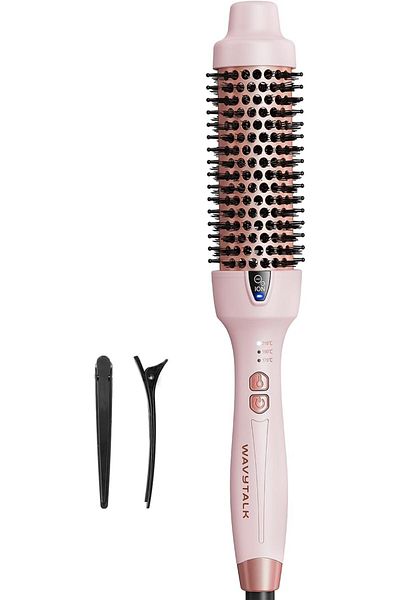 Generic Wavytalk Thermal Brush, 1.5 Inch Negative Ion Thermal Round Brush Creates Salon-quality Blowouts, Io