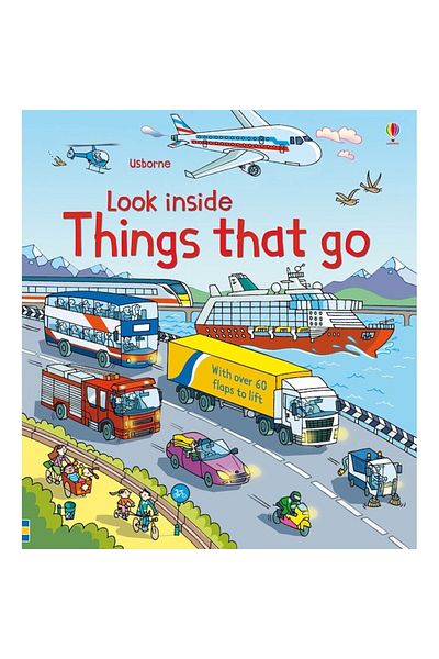 Usborne Publishing Look inside: things that go