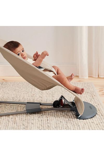 BabyBjörn Baby Bjorn balance soft fabric rocking chair for children, Khaki/Beige