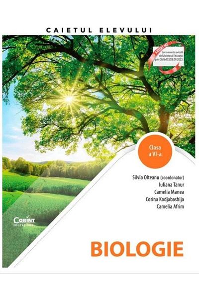 Editura Corint Biology. Student's Notebook for Grades 16 and 17
