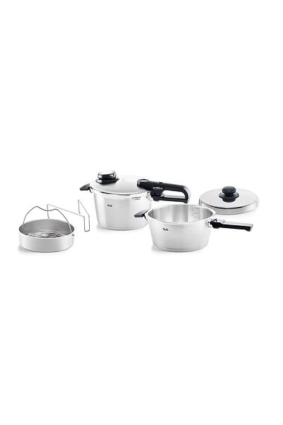 Fissler Vitavit Premium Matte Pressure Cooker 4.5+3.5 Liters