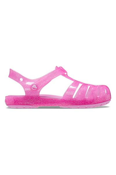Crocs Sandale Toddler Isabella Glitter Sandal - Juice