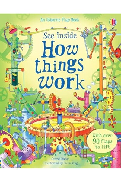 Usborne Publishing كيف تعمل الأشياء انظر بالداخل